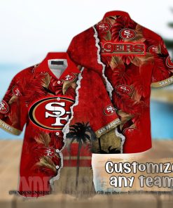 San Francisco 49ers NFL Floral Full Print Classic Hawaiian Shirt