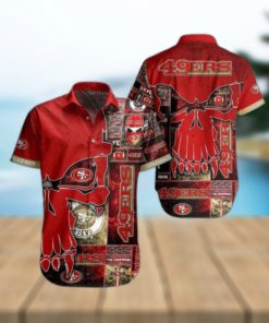 San Francisco 49ers NFL Hawaiian Shirt Skull Printed 3D New Trend Summer For Fans Hot Trend 2023