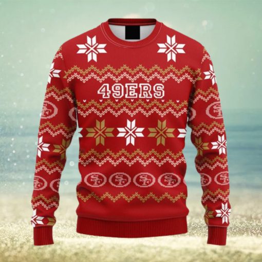 San Francisco 49ers NFL Limited Ugly Sweater Sweatshirt Warm Gift Christmas