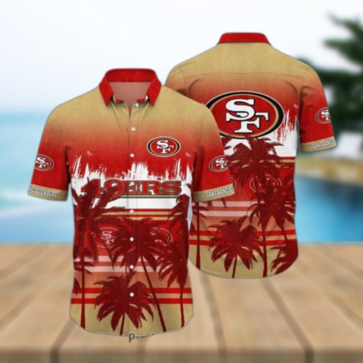 San Francisco 49ers NFL Summer Hawaiian Shirt Tropical Pattern Graphic For Sports Enthusiast Hot Trend 2023