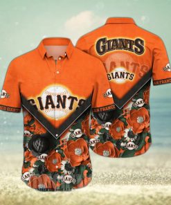 San Francisco Giants MLB Floral Full Print Unisex Hawaiian Shirt