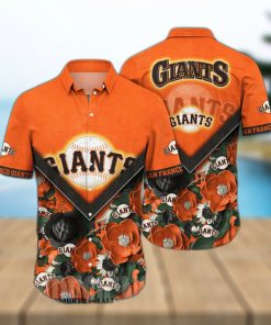 San Francisco Giants MLB Floral Full Print Unisex Hawaiian Shirt