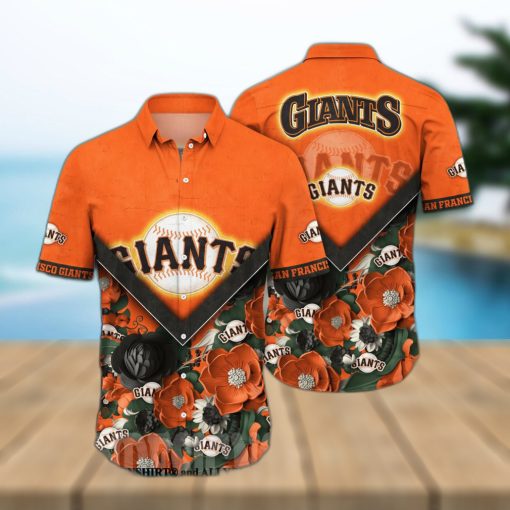 San Francisco Giants MLB Floral Full Print Unisex Hawaiian Shirt