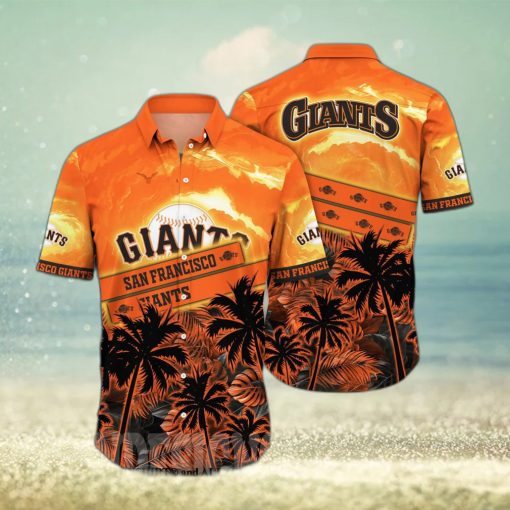 San Francisco Giants MLB Flower Classic Full Print Hawaiian Shirt