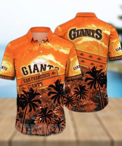 San Francisco Giants MLB Flower Classic Full Print Hawaiian Shirt