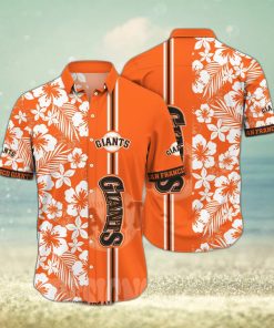 San Francisco Giants MLB Flower Unisex Full Printed Hawaiian Shirt