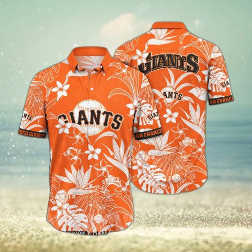 San Francisco Giants MLB Flower Unisex Hawaiian Shirt