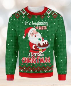 Santa Claus Baking Ugly Christmas Sweater Best Gift For Men And Women