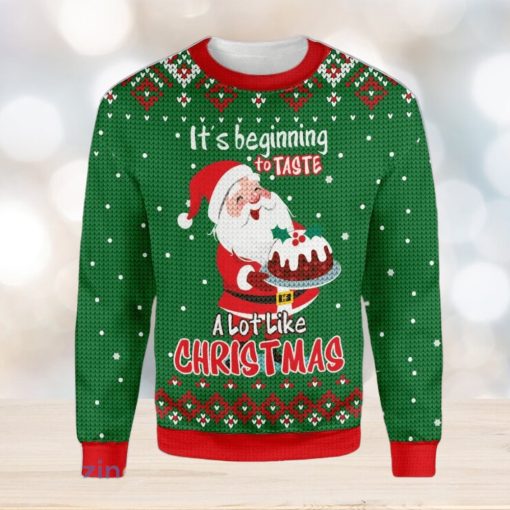 Santa Claus Baking Ugly Christmas Sweater Best Gift For Men And Women