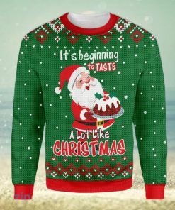 Santa Claus Baking Ugly Christmas Sweater Best Gift For Men And Women