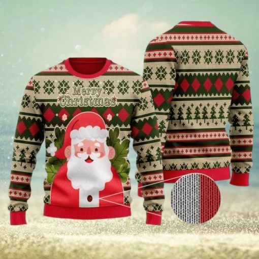 Santa Claus Funny Gift Ugly Christmas Sweater Unisex 3D Sweater Christmas Gift