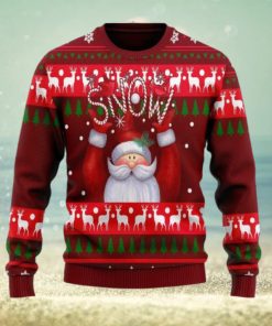 Santa Claus Snow Merry Christmas Ugly Sweaters, Xmas Gift, For Men And Women