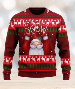 Santa Goes Down Christmas Ugly Sweater Mens - Limotees