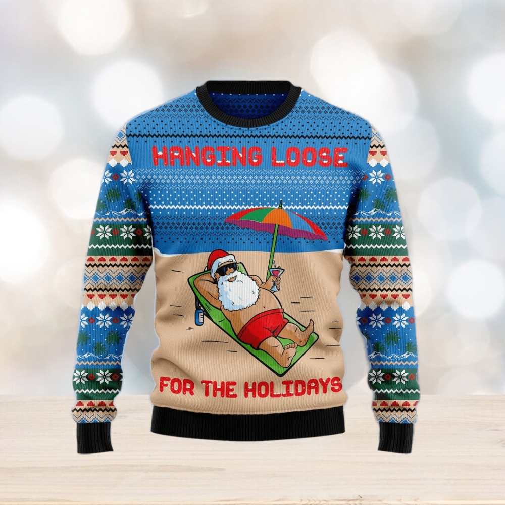 Los Angeles Rams Dab Santa Knitted Ugly Christmas Sweater AOP Gift For Men  And Women - Limotees