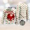 Skiing Beauty Ugly Christmas Sweater Gift Men Women