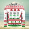 Rutgers Scarlet Knights Team Custom Name Ugly Christmas Sweater For Men And Women Sport Gift