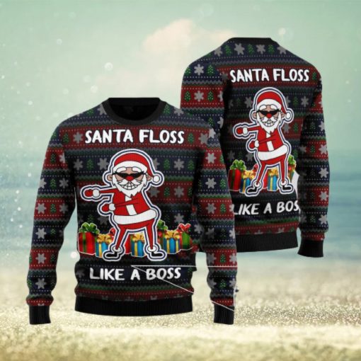 Santa Floss Special Design For Christmas Holiday Ugly Christmas Sweater Winter Clothers