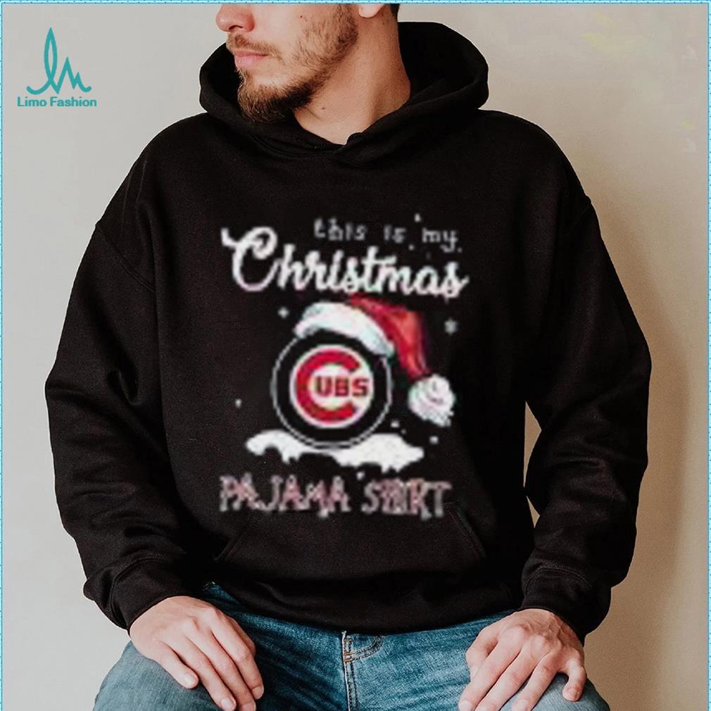 Chicago Cubs This Is My Christmas Pajama Shirt MLB Shirt For Fans