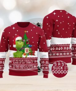 Santa Hate You Grinch Style 6 Ugly Christmas Sweater Holiday For Men And Women