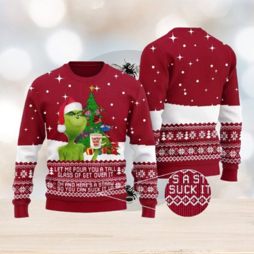 Santa Hate You Grinch Style 6 Ugly Christmas Sweater Holiday For Men And Women