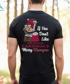 Xmas if you don't like Arizona Cardinals football Merry Kissmyass Santa  Claus funny shirt, hoodie, sweater, long sleeve and tank top