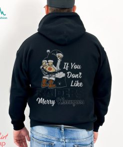 Santa If You Don’t Like Las Vegas Raiders Merry Kissmyass 2023 Christmas T Shirt