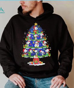 Santa Snoopy Xmas Tree Merry Christmas Shirt