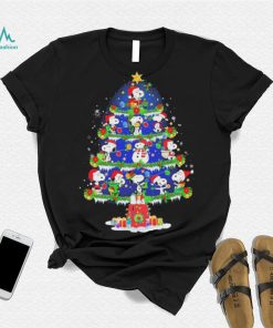 Santa Snoopy Xmas Tree Merry Christmas Shirt