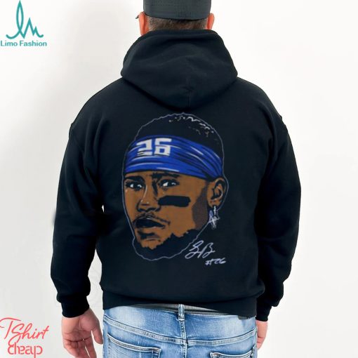 Saquon Barkley Superstar Pose 2023 Signature Shirt