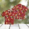 NFL Seattle Seahawks Skull Leaf Halloween Fans Hawaiian Shirt Gift For Men And Women