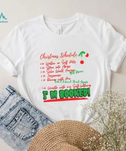 Schedule Christmas shirt