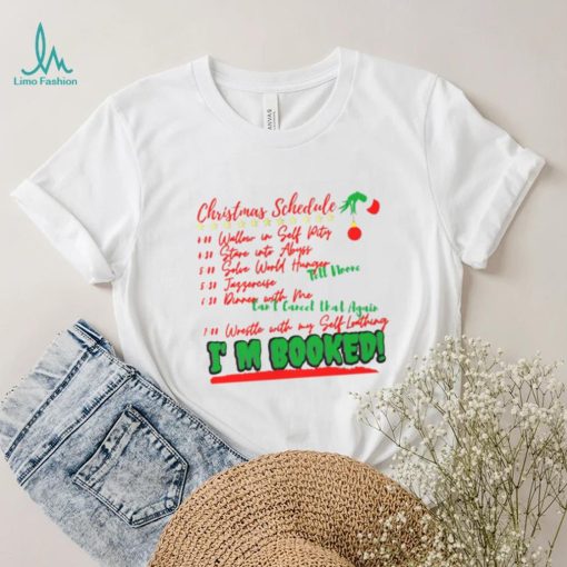 Schedule Christmas shirt