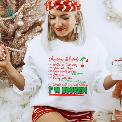 Schedule Christmas shirt