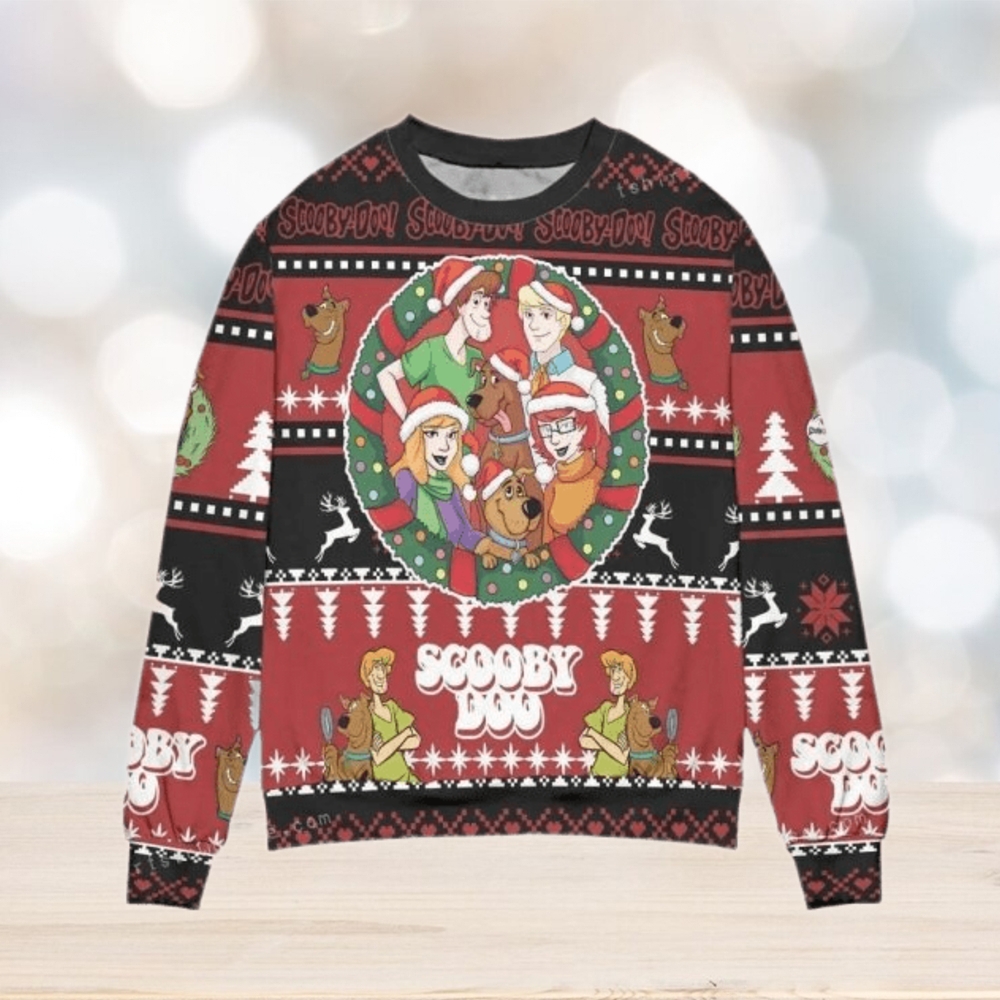 NFL Seattle Seahawks Ugly Christmas Sweater Grinch And Scooby-Doo