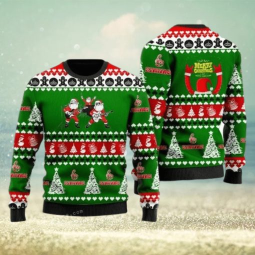 Scorpions Santa Music Band Christmas Ugly Sweater Party