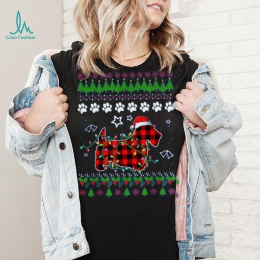 Scottish Terrier Dog Funny Xmas Ugly Sweater Christmas Shirt