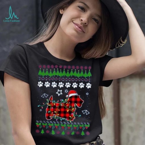 Scottish Terrier Dog Funny Xmas Ugly Sweater Christmas Shirt