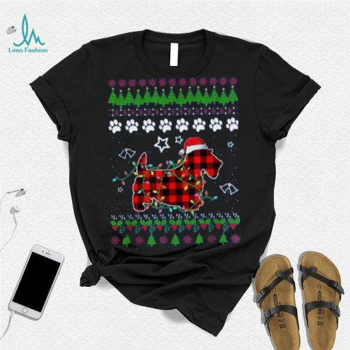 Scottish Terrier Dog Funny Xmas Ugly Sweater Christmas Shirt