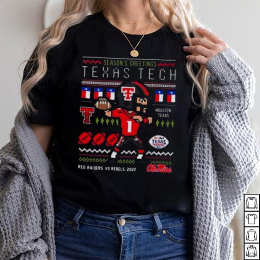 Season’s greetings Texas tech red raiders Christmas oversized Shirt