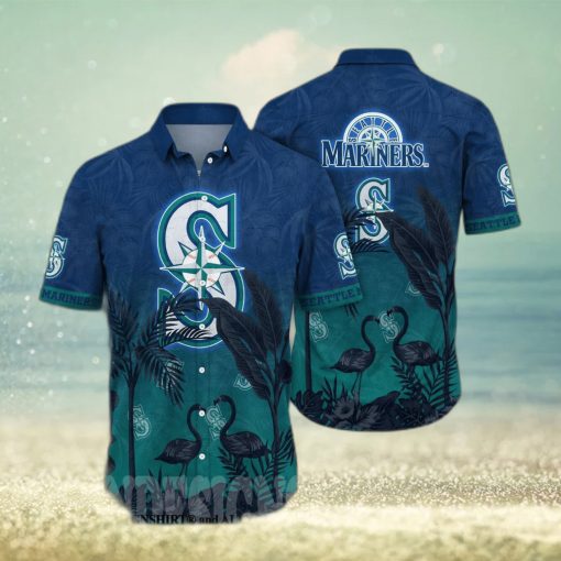 Seattle Mariners MLB Floral All Over Print Classic Hawaiian Shirt