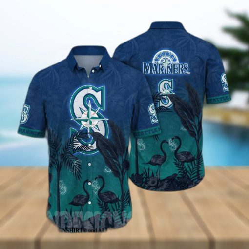 Seattle Mariners MLB Floral All Over Print Classic Hawaiian Shirt