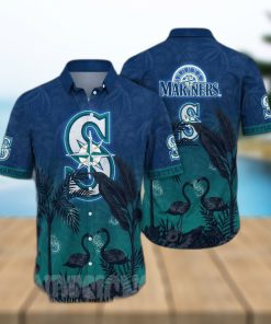 Seattle Mariners MLB Hawaiian Shirt Seashore Aloha Shirt - Limotees