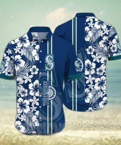 Seattle Mariners MLB Flower Unisex All Over Printed Hawaiian Shirt