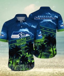 Seattle Seahawks NFL Floral Full Print Classic Hawaiian Shirt