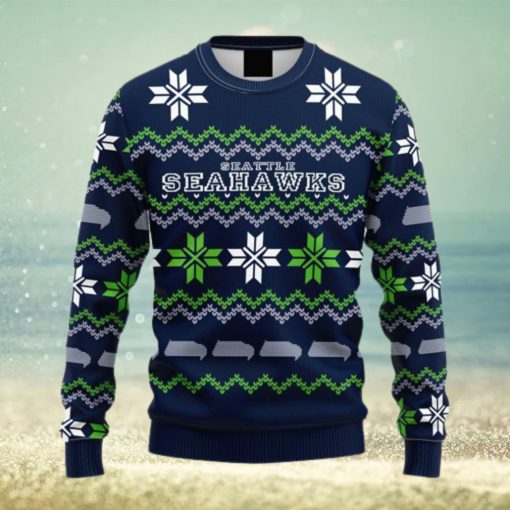 Seattle Seahawks NFL Limited Ugly Sweater Sweatshirt Trendy Gift Christmas