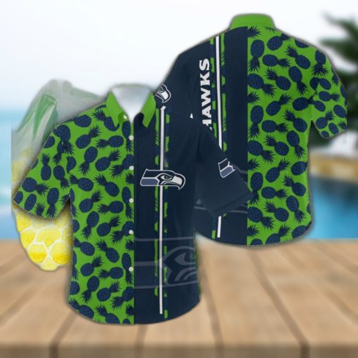 Seattle Seahawks Pineapple NFL Hawaiian Shirt For Men And Women Gift For Fans