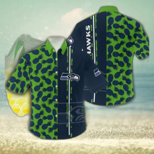 Seattle Seahawks Pineapple NFL Hawaiian Shirt For Men And Women Gift For Fans