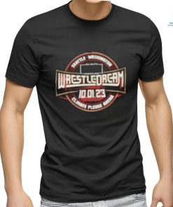 Seattle Washington Wrestledream 10.01.23 Climate Pledge Arena T shirt