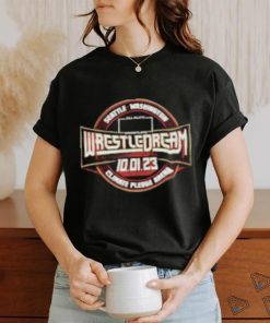 Seattle Washington Wrestledream 10.01.23 Climate Pledge Arena T shirt