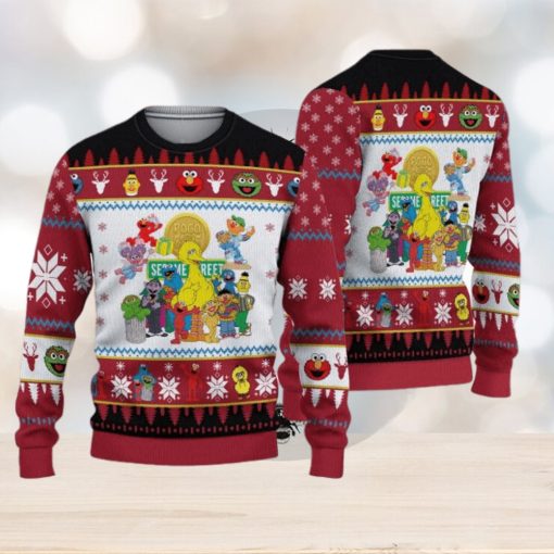 Sesame Street Christmas Ugly Sweater